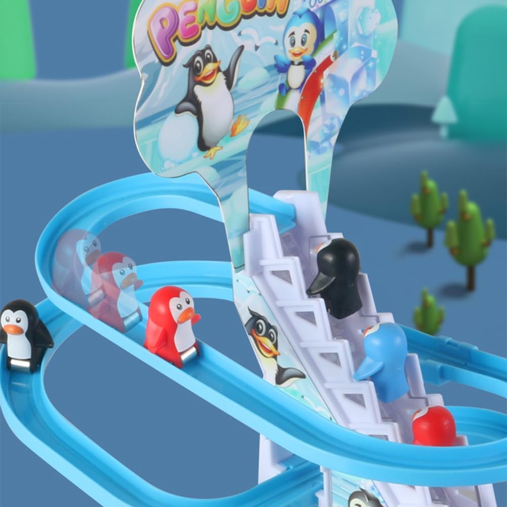 Slide Penguin Toy (with Light and Music)