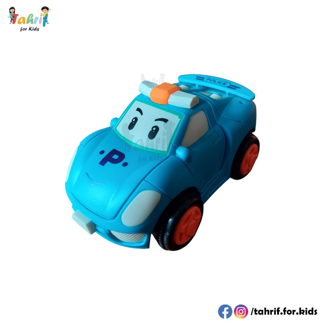 Transforming Friction Cartoon Car