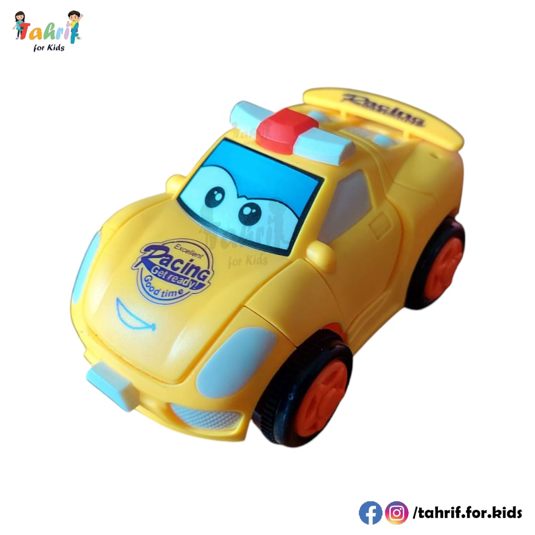 Transforming Friction Cartoon Car