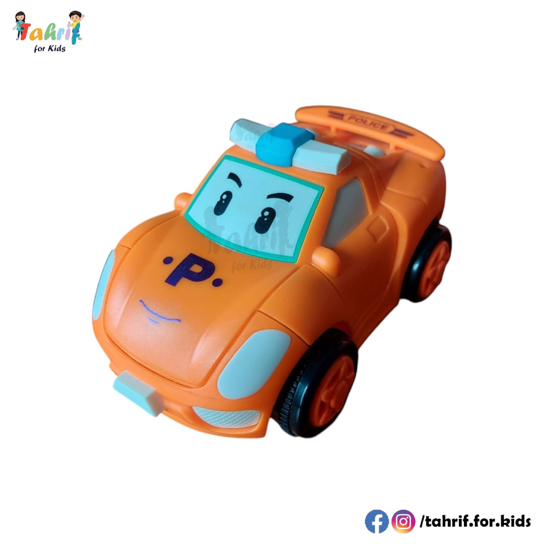 Transforming Friction Cartoon Car