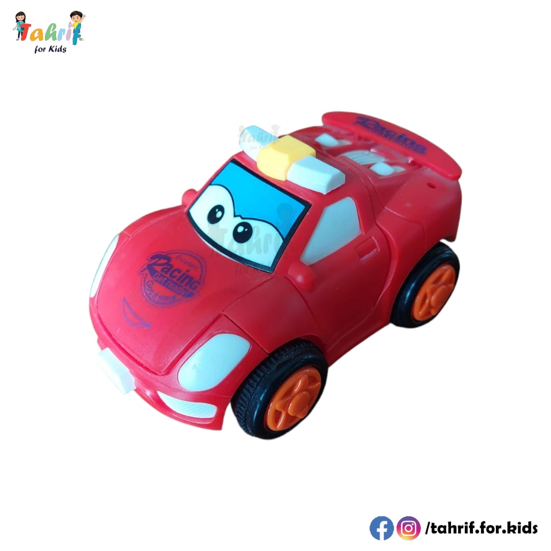 Transforming Friction Cartoon Car