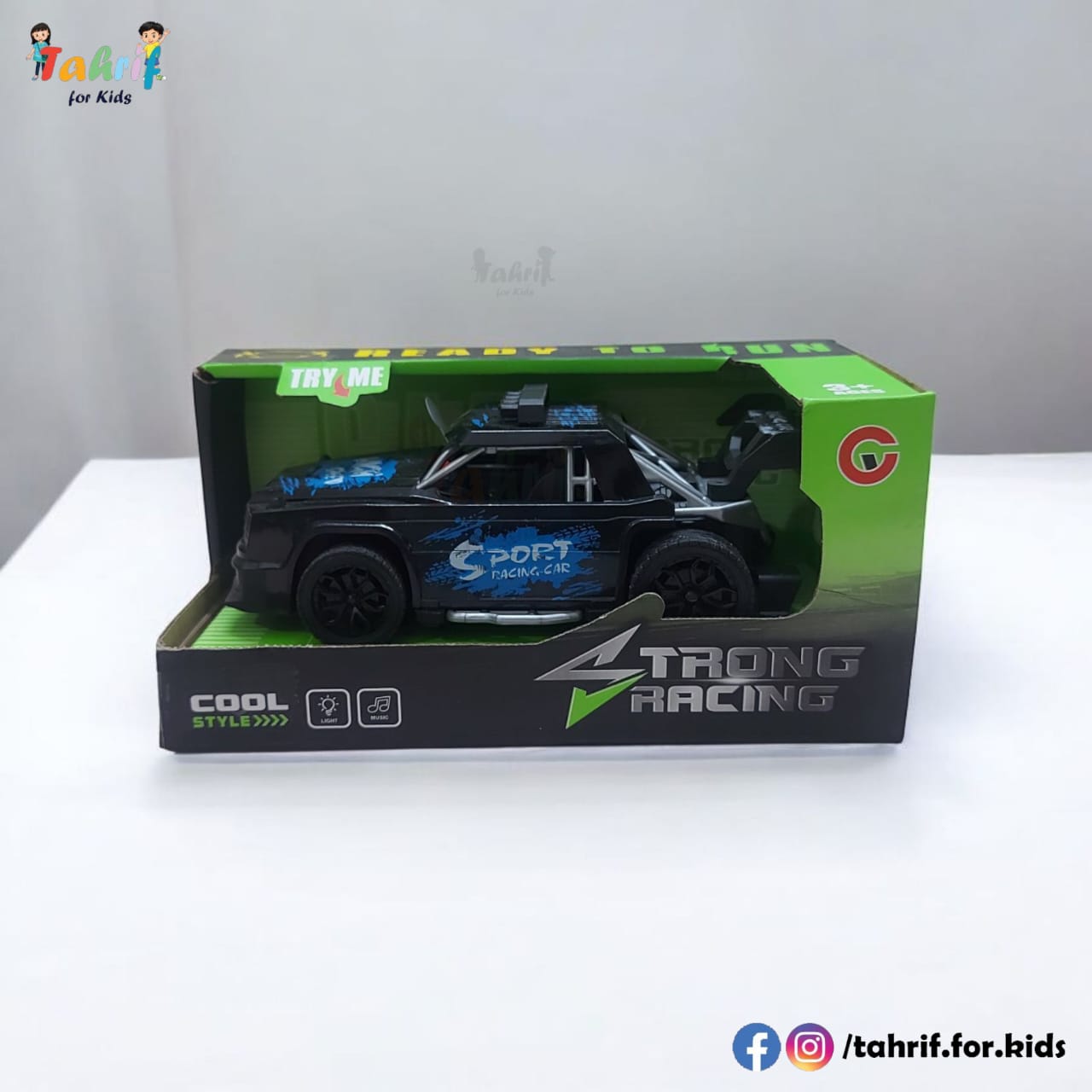 Strong Racing Car (with Light and Music)
