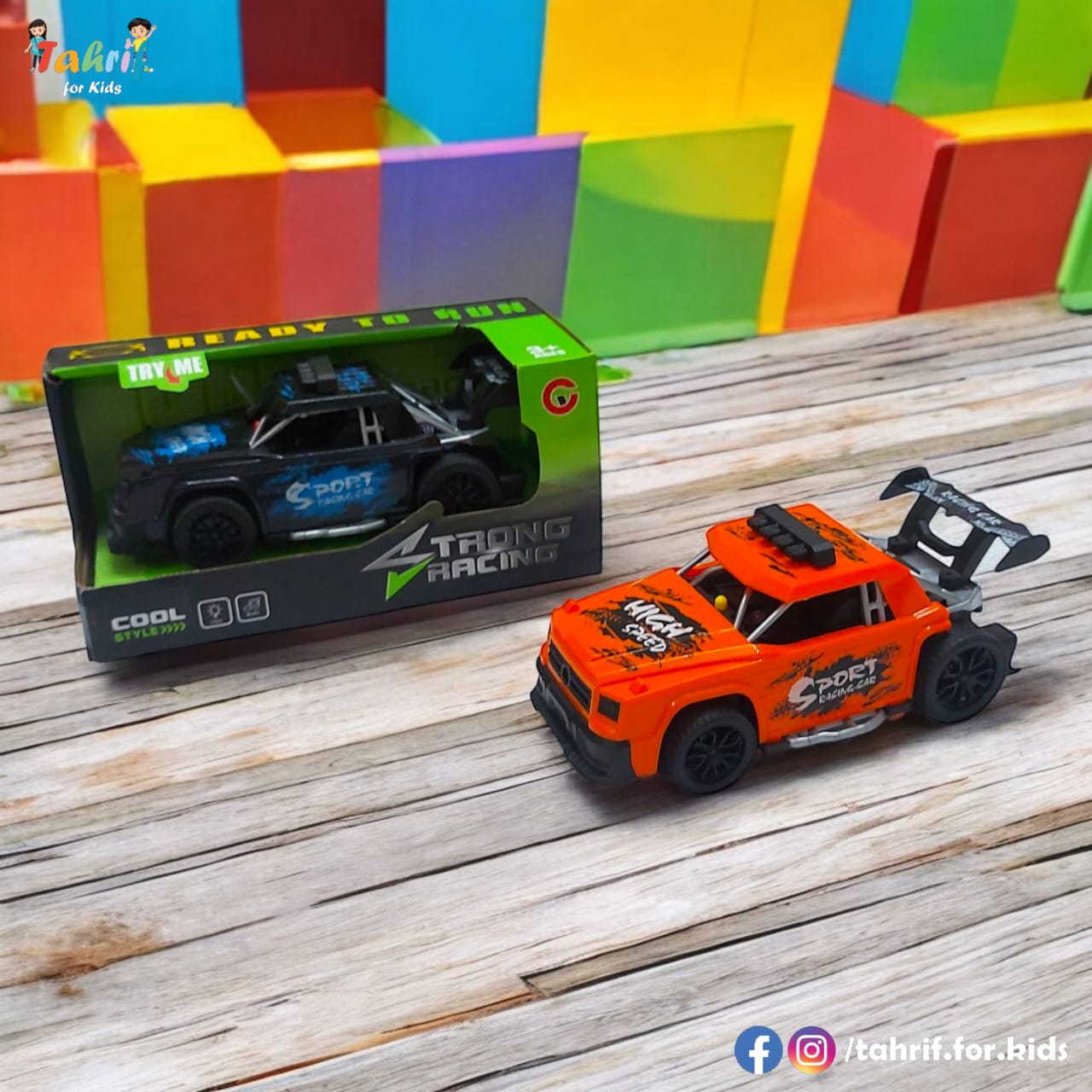 Strong Racing Car (with Light and Music)
