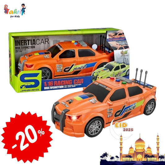 JIANSHENG Friction Racing Car (with Sound and Light)