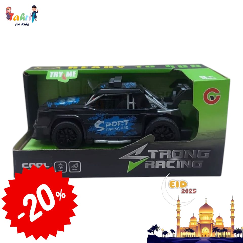 Strong Racing Car (with Light and Music)
