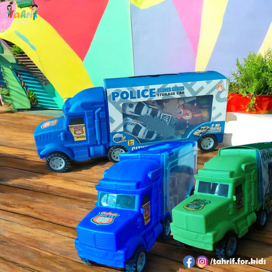 CITY POLICE AND PARK DINO Diecast Car