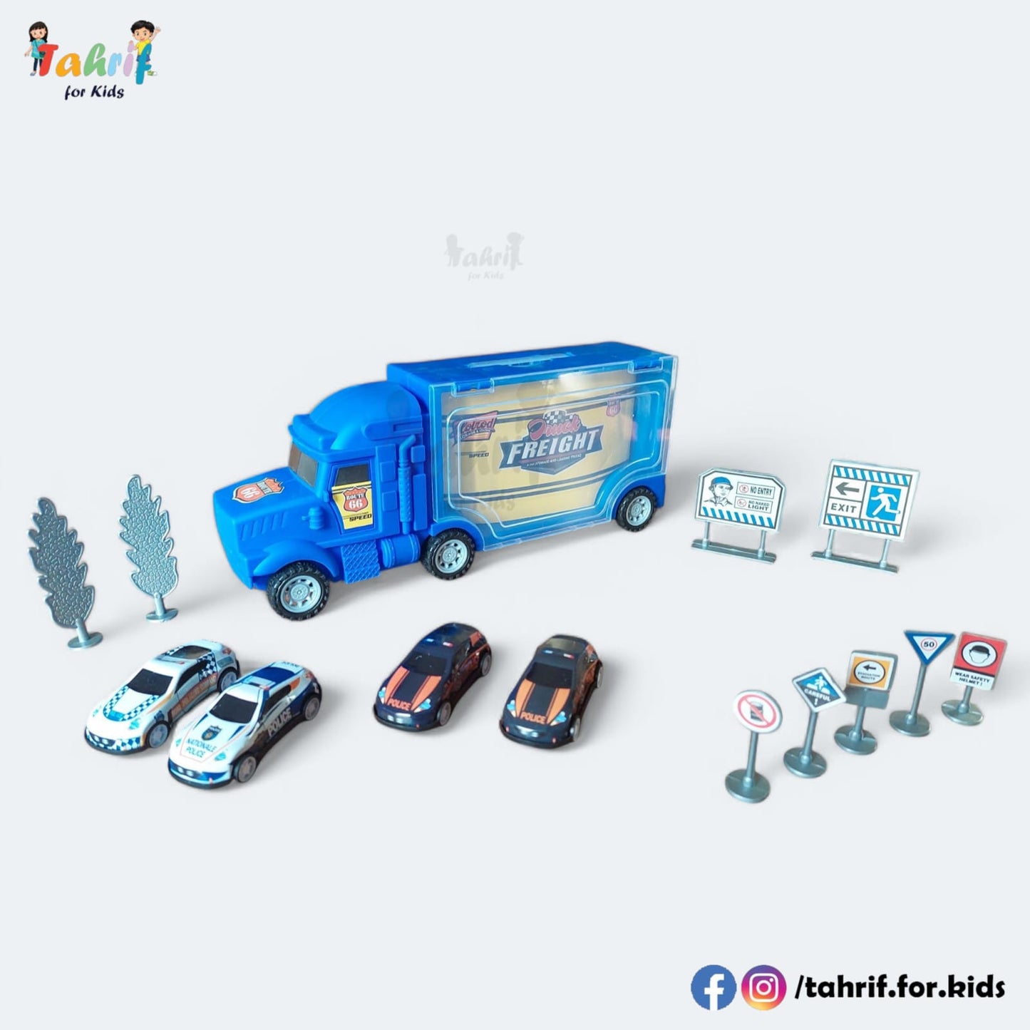 CITY POLICE AND PARK DINO Diecast Car