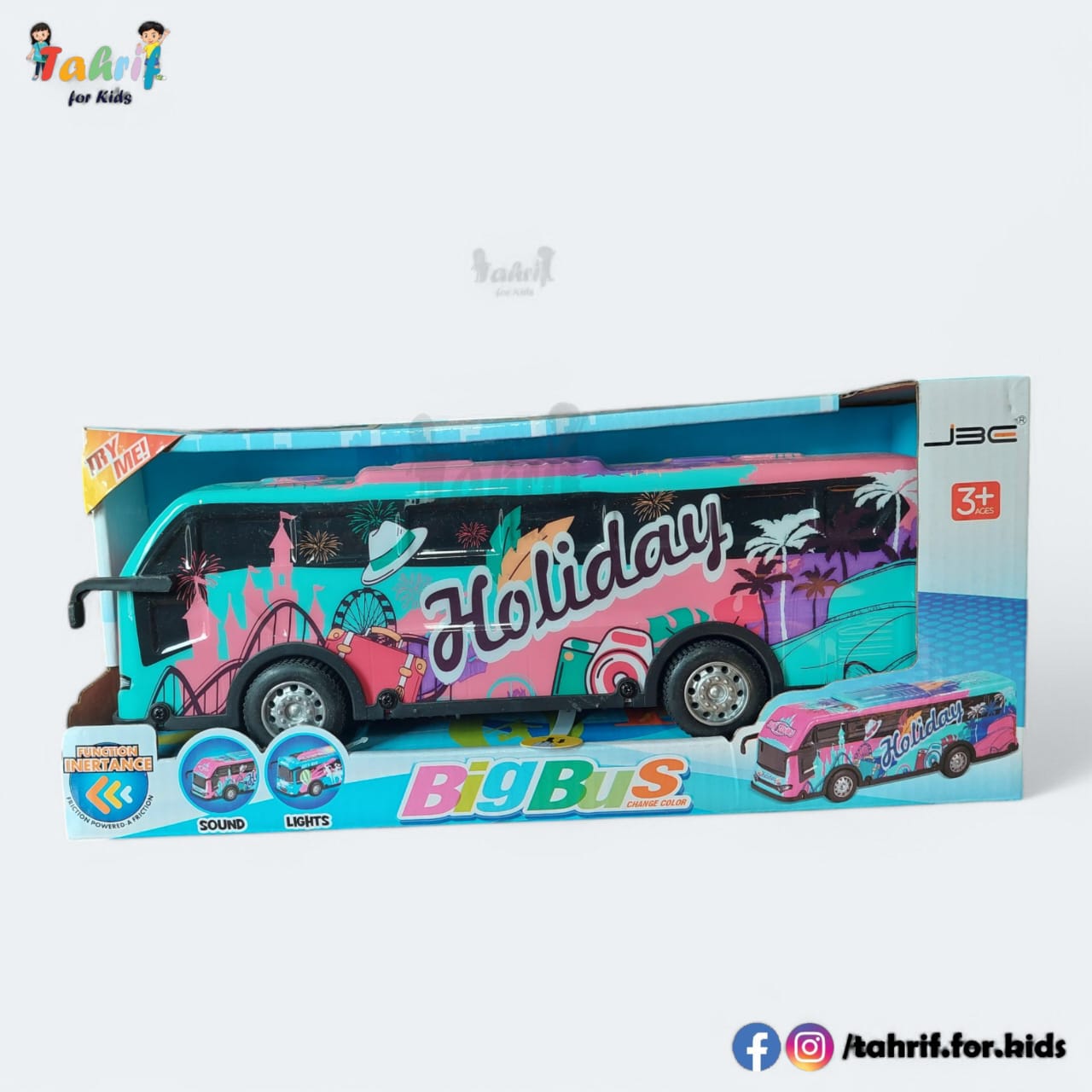 HOLIDAY BIG BUS (with Light and Sound)