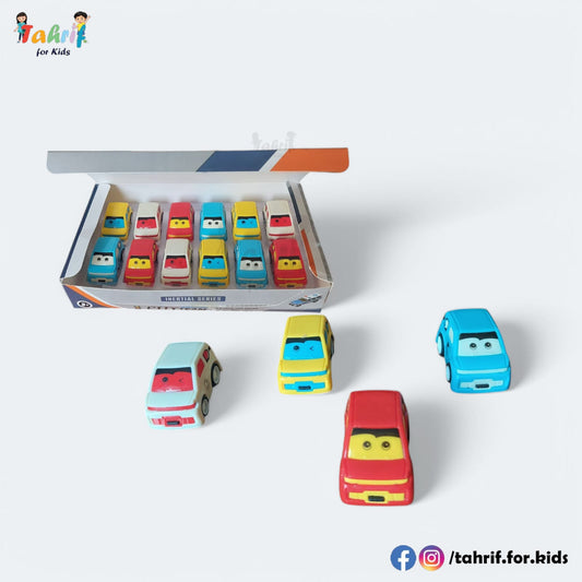 CITY TEAM Cars Series - Mini Pullback Cars (12 pcs)