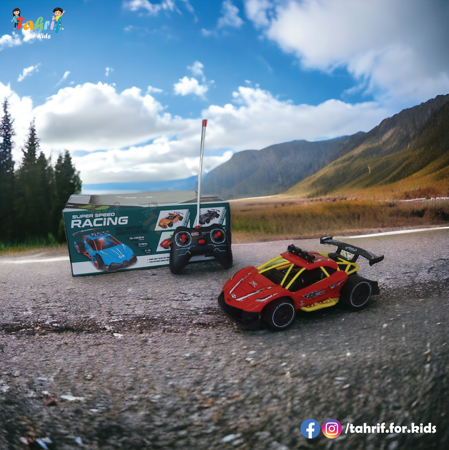 Super Speed Racing (R/C Car with Spray)