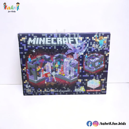Minecraft Blocks - City of Light and Shadows (220 Pcs)