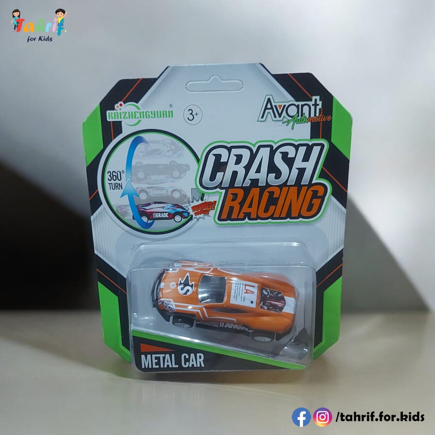 Crash Racing Metal Car (Pullback Car)