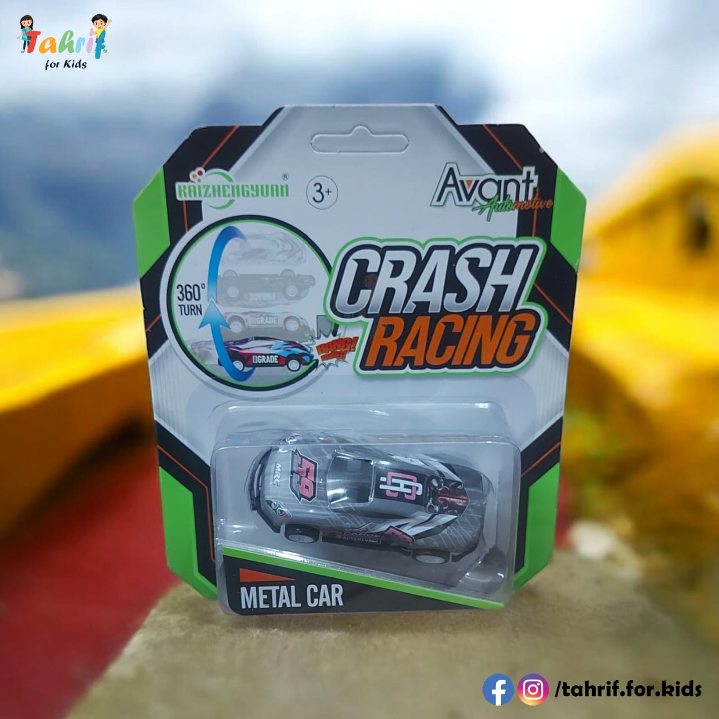 Crash Racing Metal Car (Pullback Car)