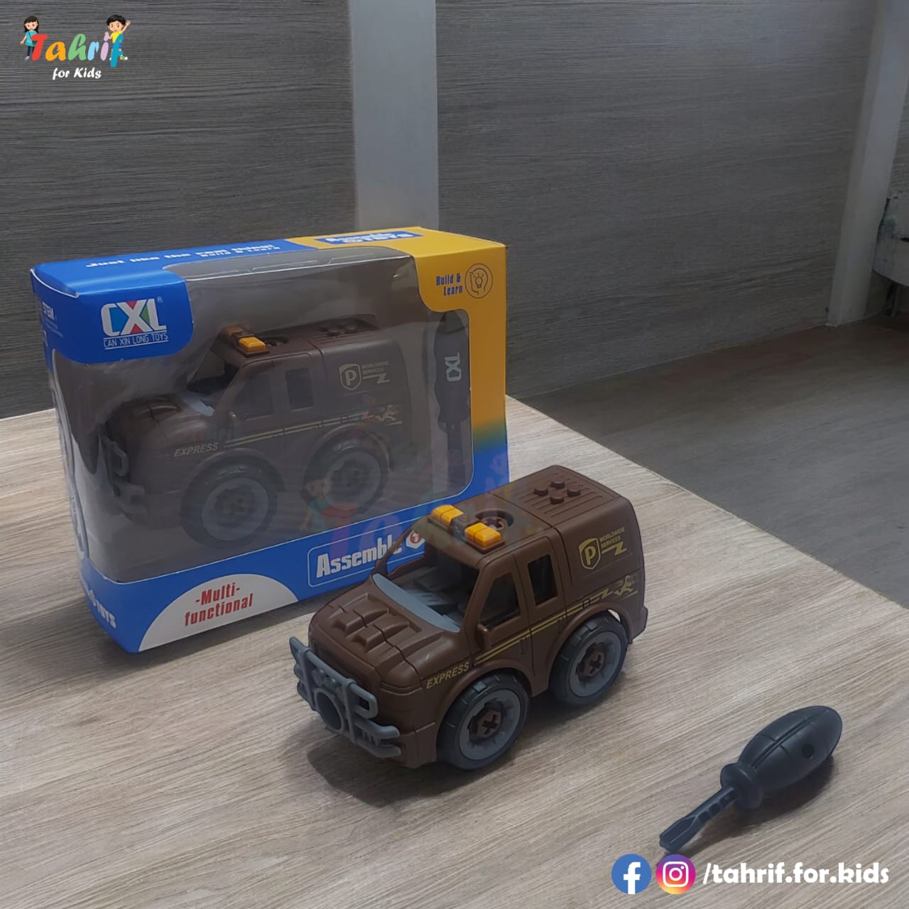 Assemble Toy Cars (DIY Toy)