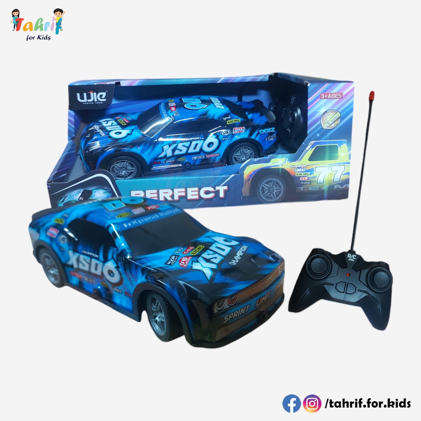 Perfect LED Racing R/C Car