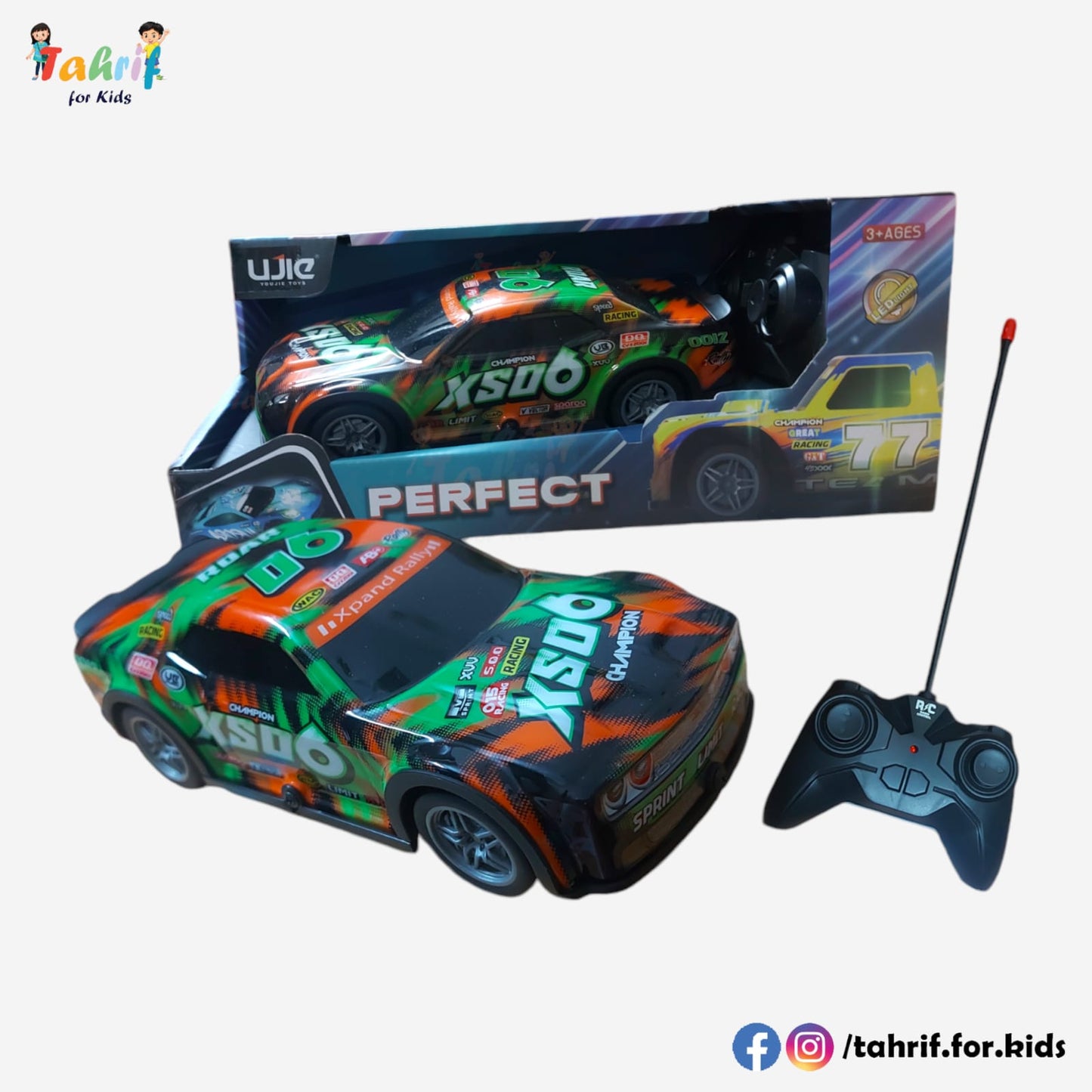 Perfect LED Racing R/C Car