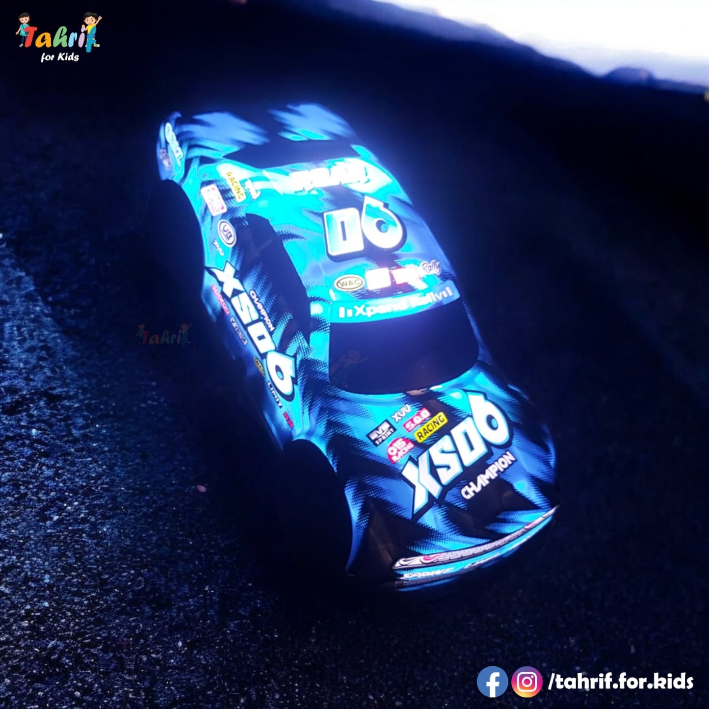 Perfect LED Racing R/C Car