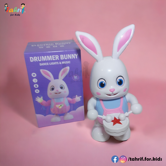 Dancing and Drummer Bunny