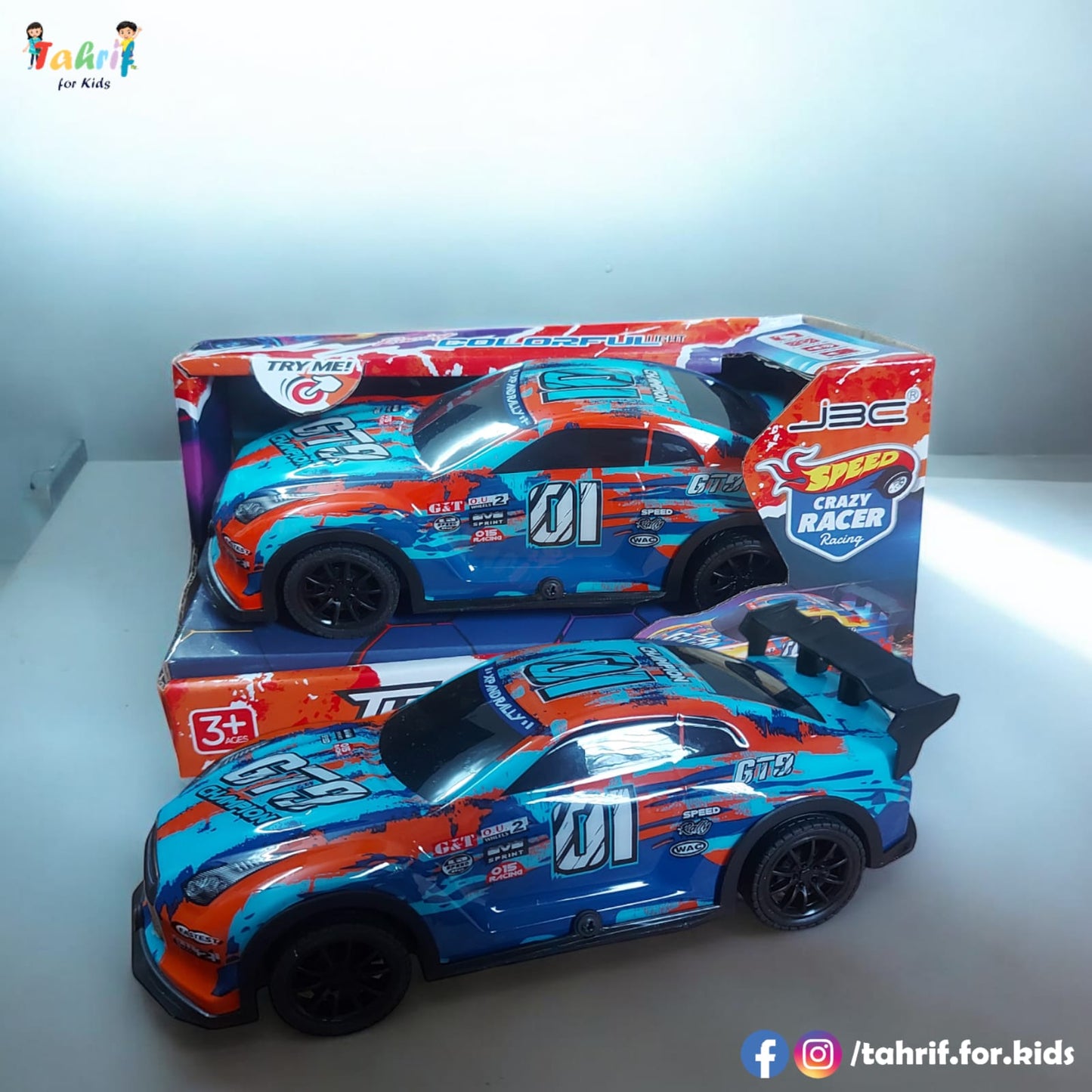 Thunder Racing Car (with Colorful Light and Sound)