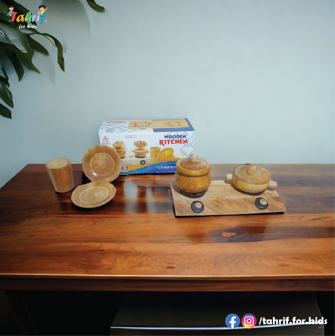 Wooden Kitchen Set