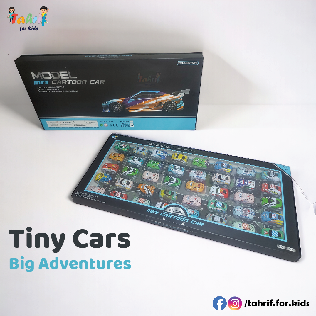 Mini Cartoon Car Set (Pullback Cars)